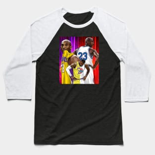 BASKETBALLART -MJ AND FRIENDSS Baseball T-Shirt